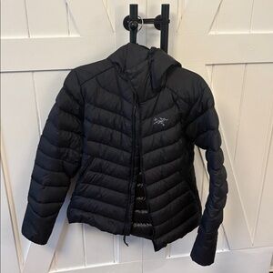 Arc'teryx Black Puffer Jacket